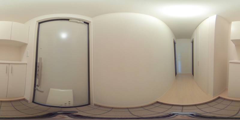 パノラマ画像玄関