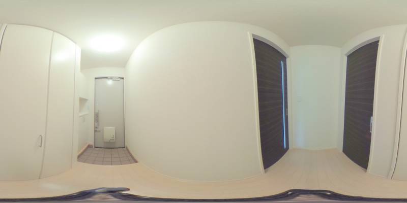 パノラマ画像玄関