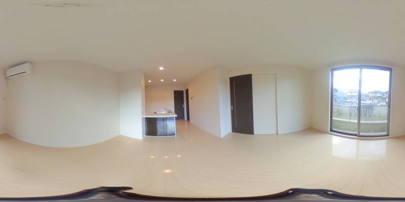 パノラマ画像リビング