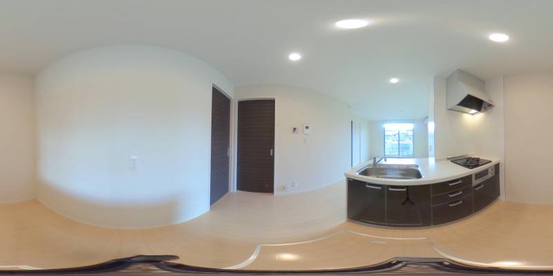 パノラマ画像キッチン