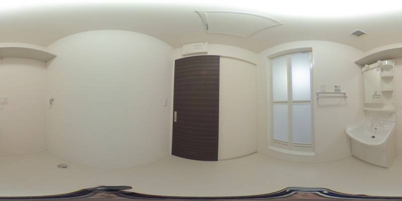 パノラマ画像洗面所