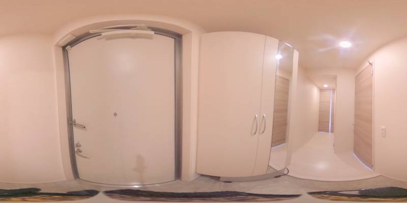 パノラマ画像玄関