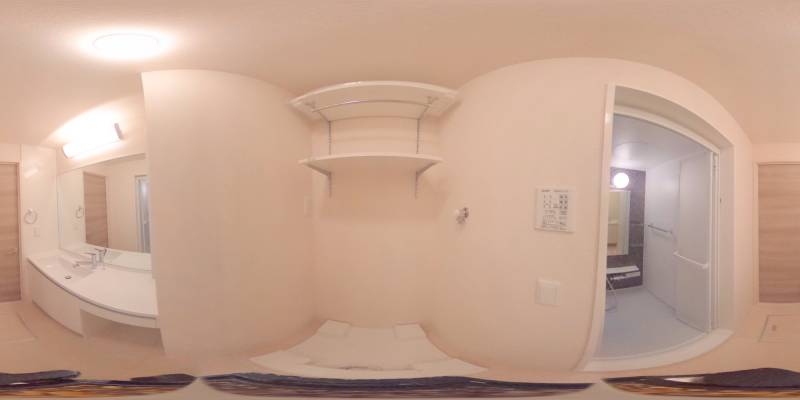 パノラマ画像洗面所