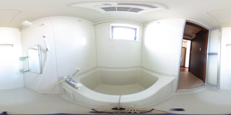 パノラマ画像バスルーム