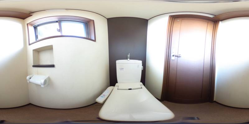 パノラマ画像トイレ