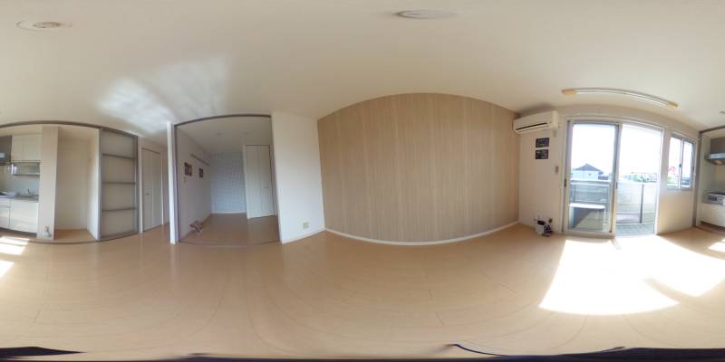 パノラマ画像リビング