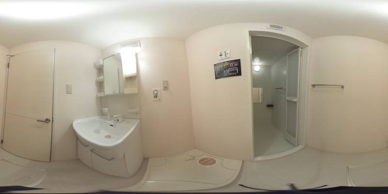 パノラマ画像洗面所