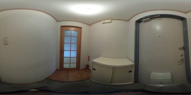 パノラマ画像玄関