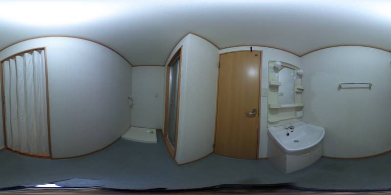 パノラマ画像洗面所