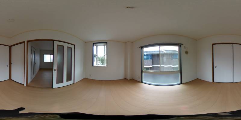 パノラマ画像洋室