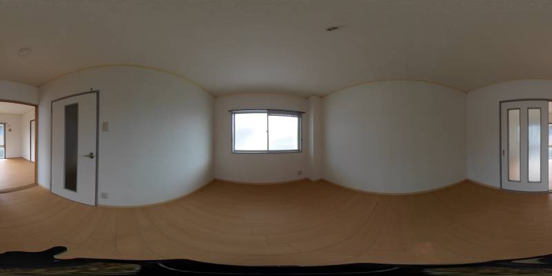 パノラマ画像洋室