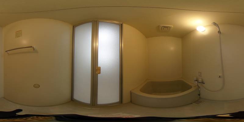 パノラマ画像バスルーム