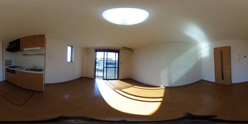 パノラマ画像リビング