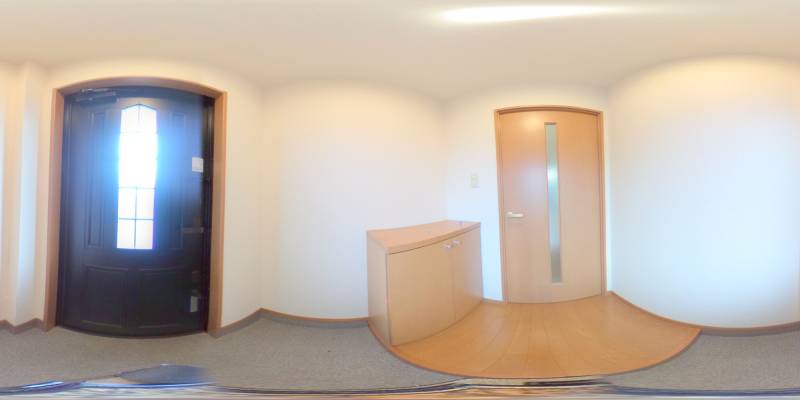 パノラマ画像玄関