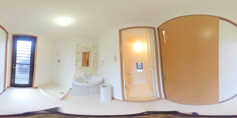 パノラマ画像洗面所