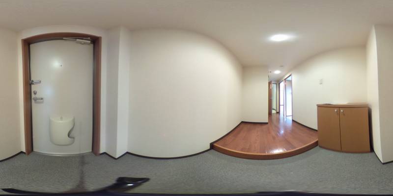 パノラマ画像玄関