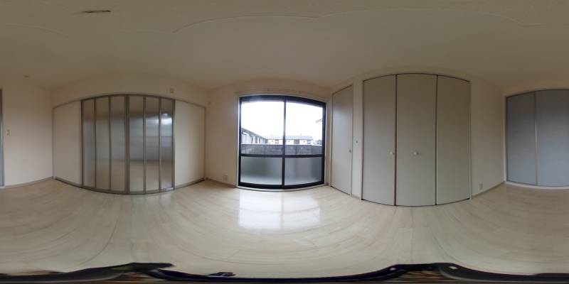 パノラマ画像洋室