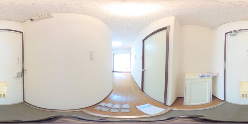 パノラマ画像玄関