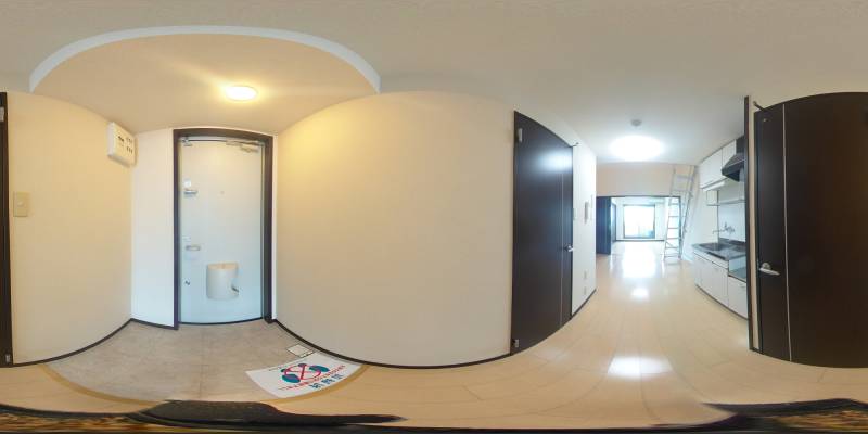 パノラマ画像玄関