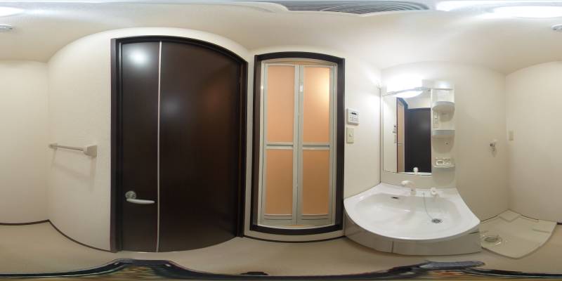 パノラマ画像洗面所