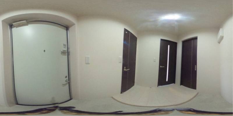 パノラマ画像玄関