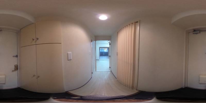 パノラマ画像玄関