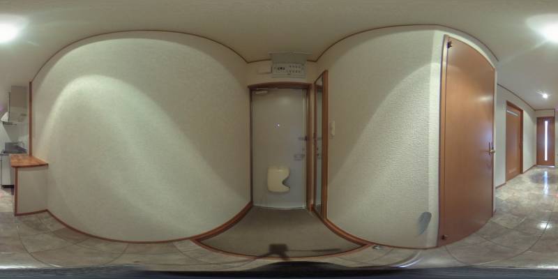 パノラマ画像玄関