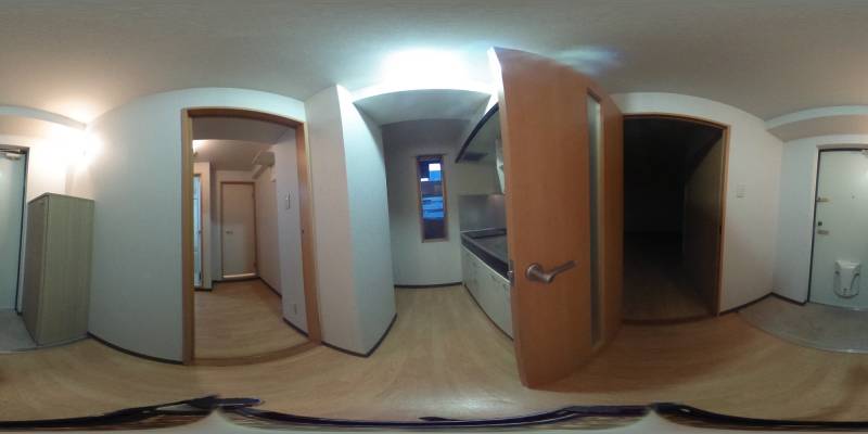 パノラマ画像玄関