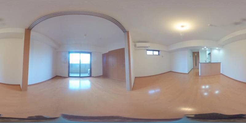 パノラマ画像リビング