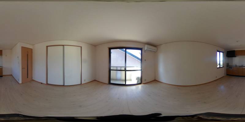 パノラマ画像リビング