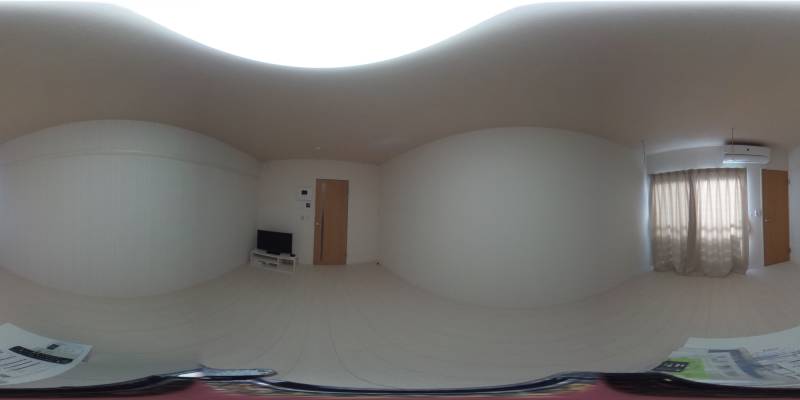 パノラマ画像洋室