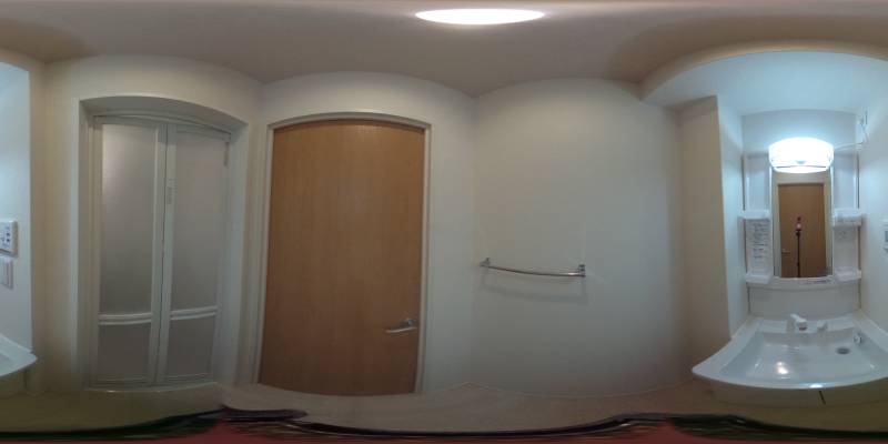 パノラマ画像洗面所