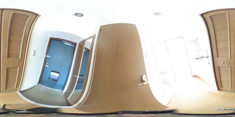 パノラマ画像玄関