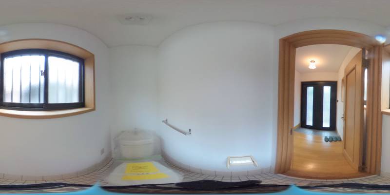 パノラマ画像トイレ