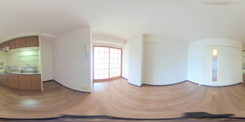 パノラマ画像リビング