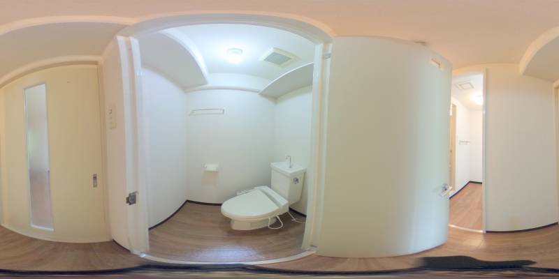 パノラマ画像トイレ