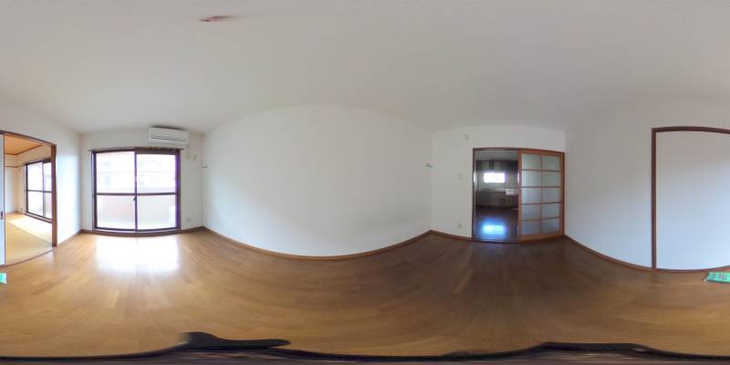 パノラマ画像洋室