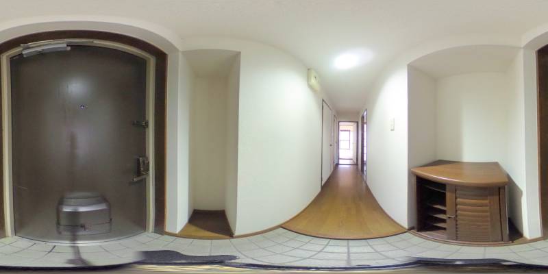 パノラマ画像玄関