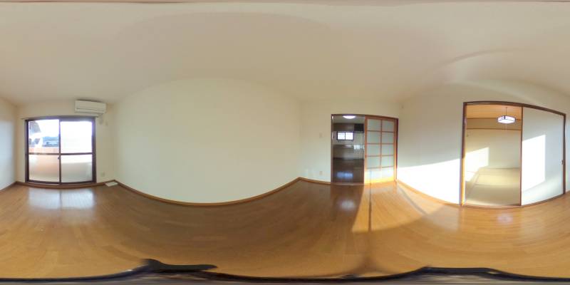 パノラマ画像洋室