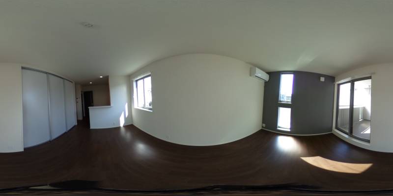 パノラマ画像リビング