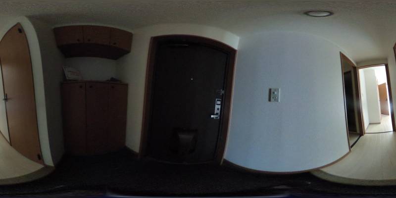 パノラマ画像玄関