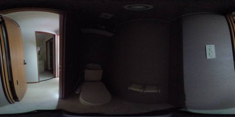 パノラマ画像トイレ