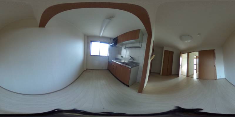 パノラマ画像リビング