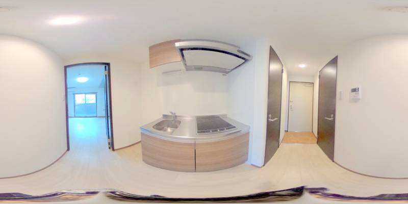 パノラマ画像キッチン