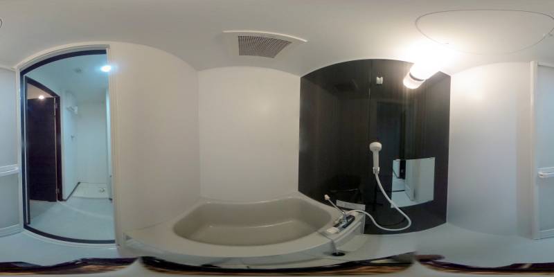 パノラマ画像バスルーム