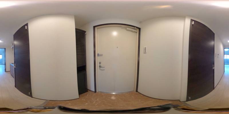 パノラマ画像玄関