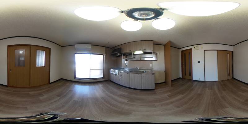 パノラマ画像リビング