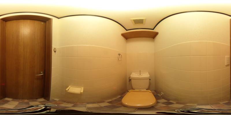 パノラマ画像トイレ