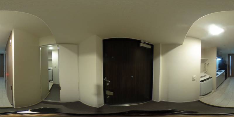 パノラマ画像玄関