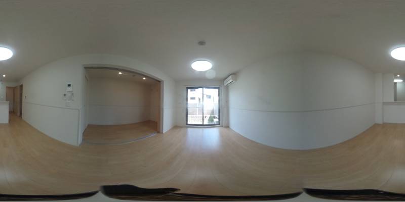 パノラマ画像リビング